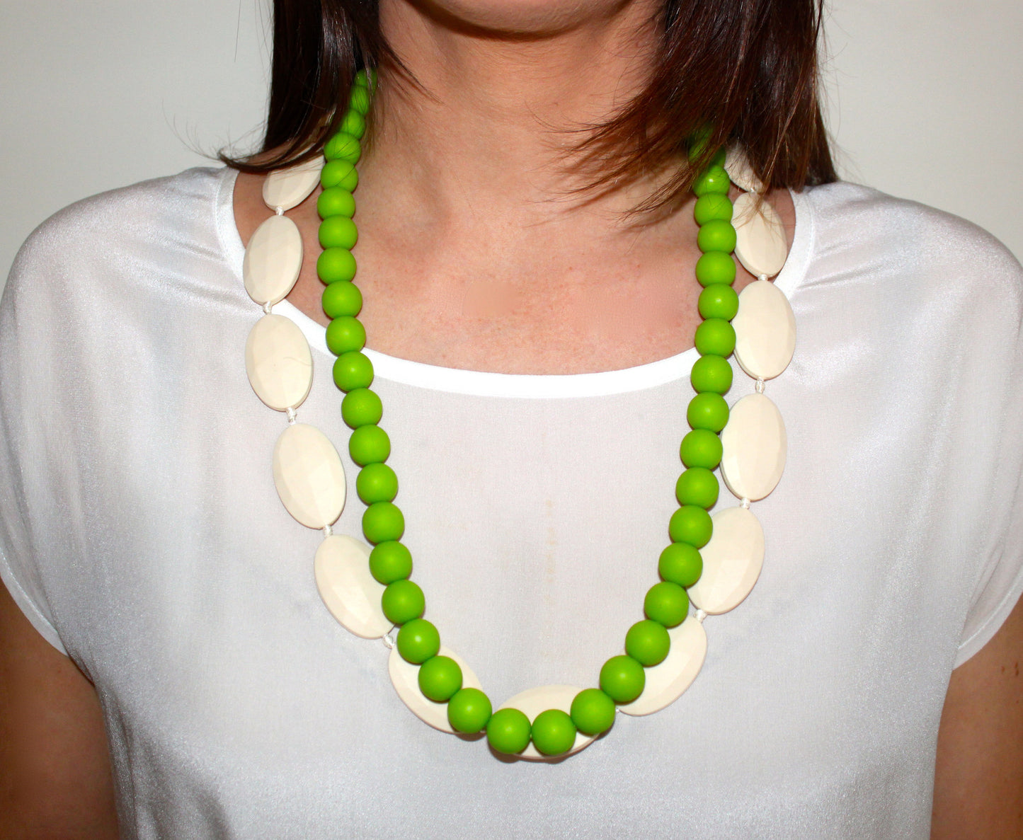 Katie Necklace Cream