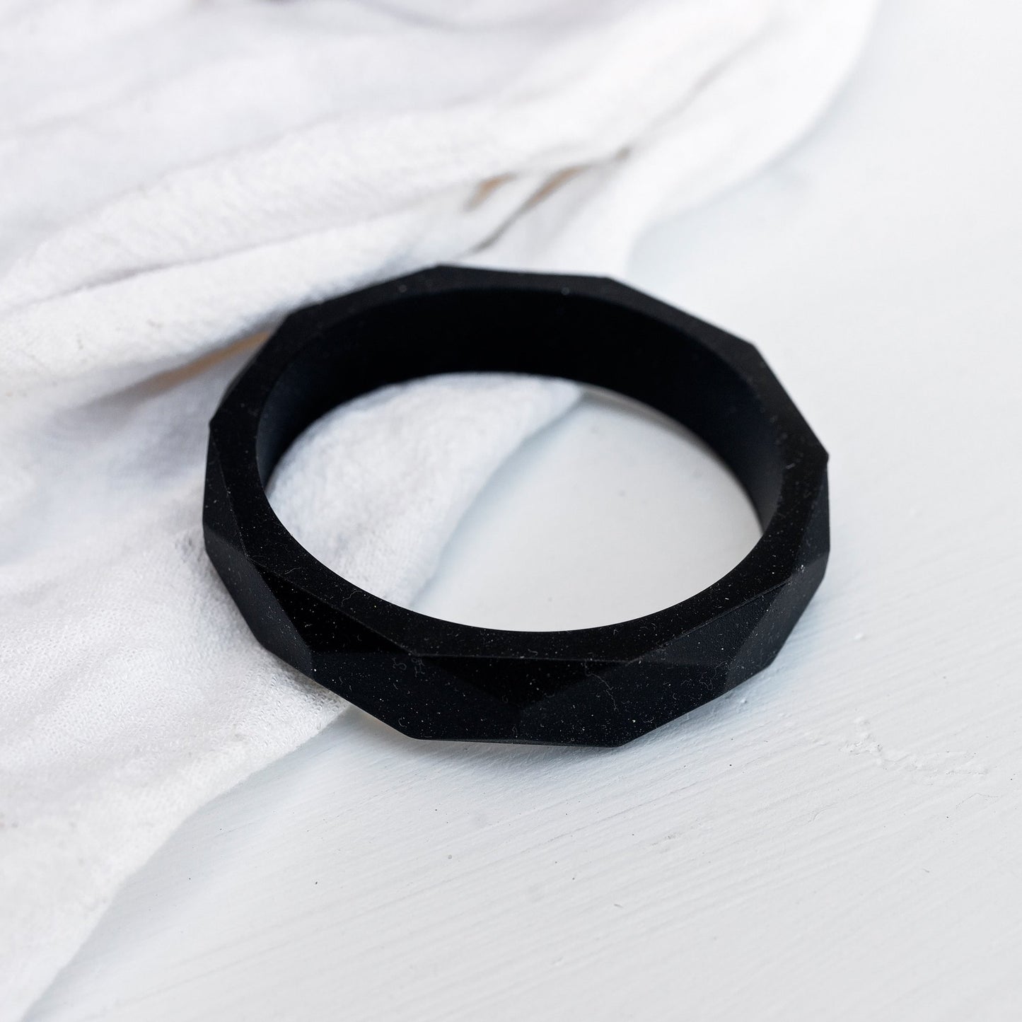 Gracie Teething Bangle - Black