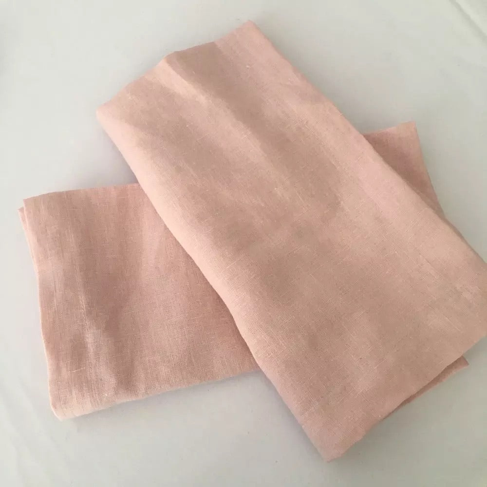 Blush - 100% Linen Napkins - set of 4