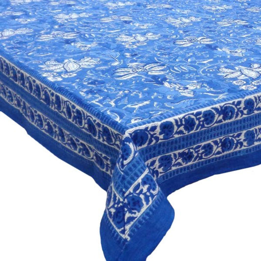 Bluebird (DARK) Tablecloth 8 - 10 seater