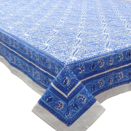 Blue Orchid Tablecloth 8 - 10 seater