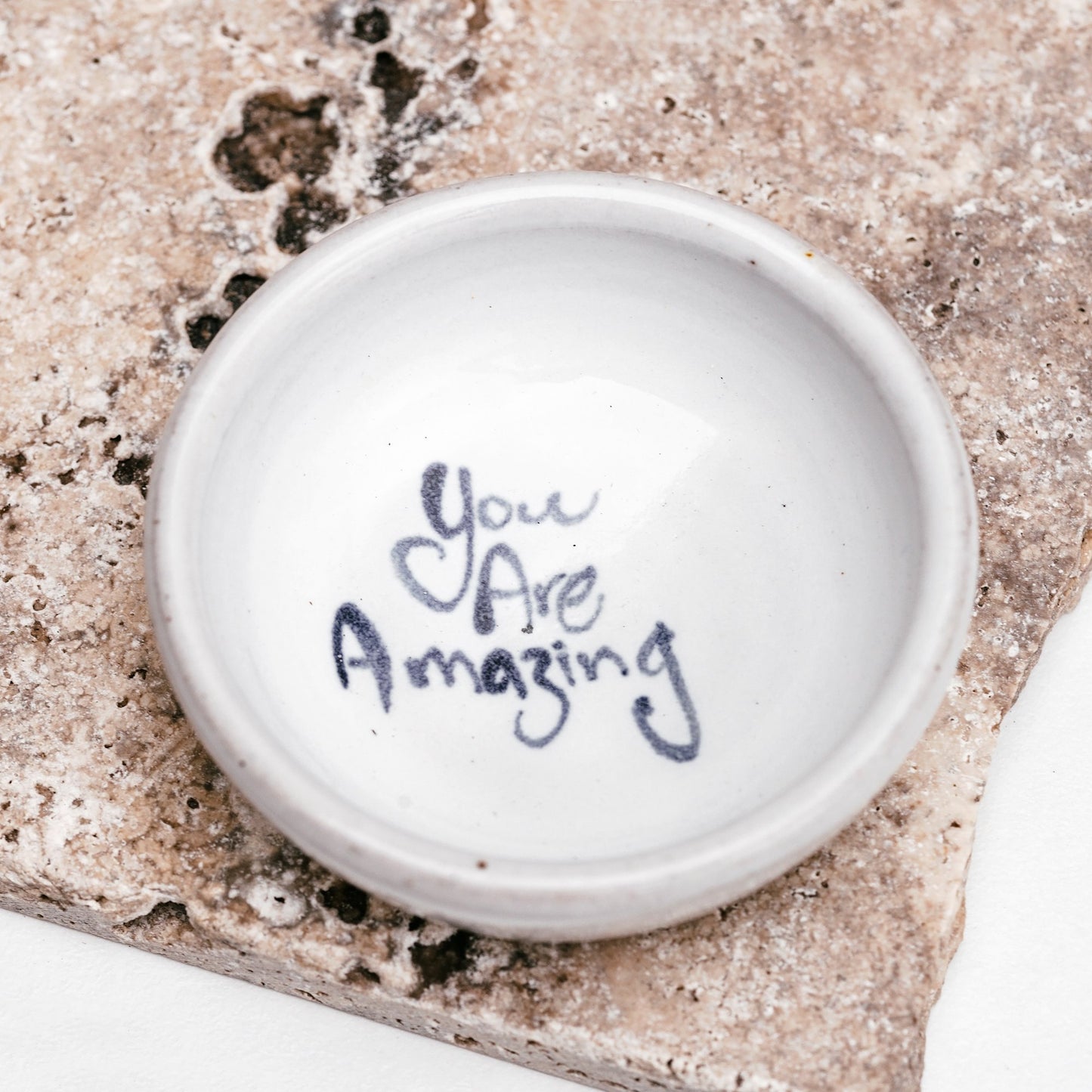 Pottery Dish - 'You Are Amazing'