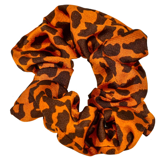 Hair scrunchie - Orange spice