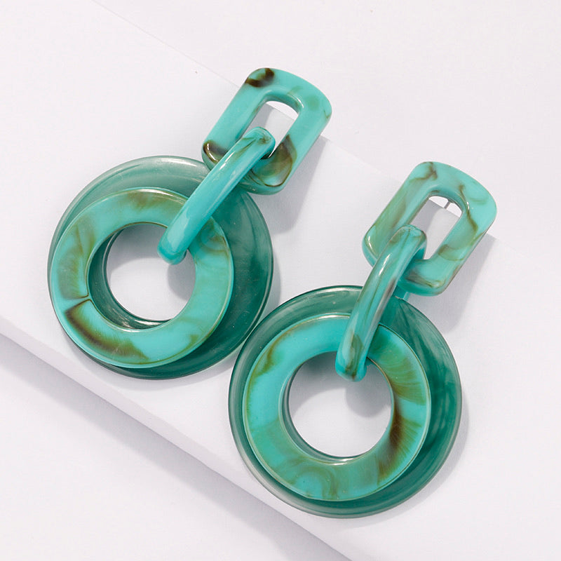 Iluka earrings - turquoise