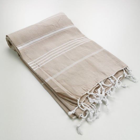 Turkish Towel - Beige