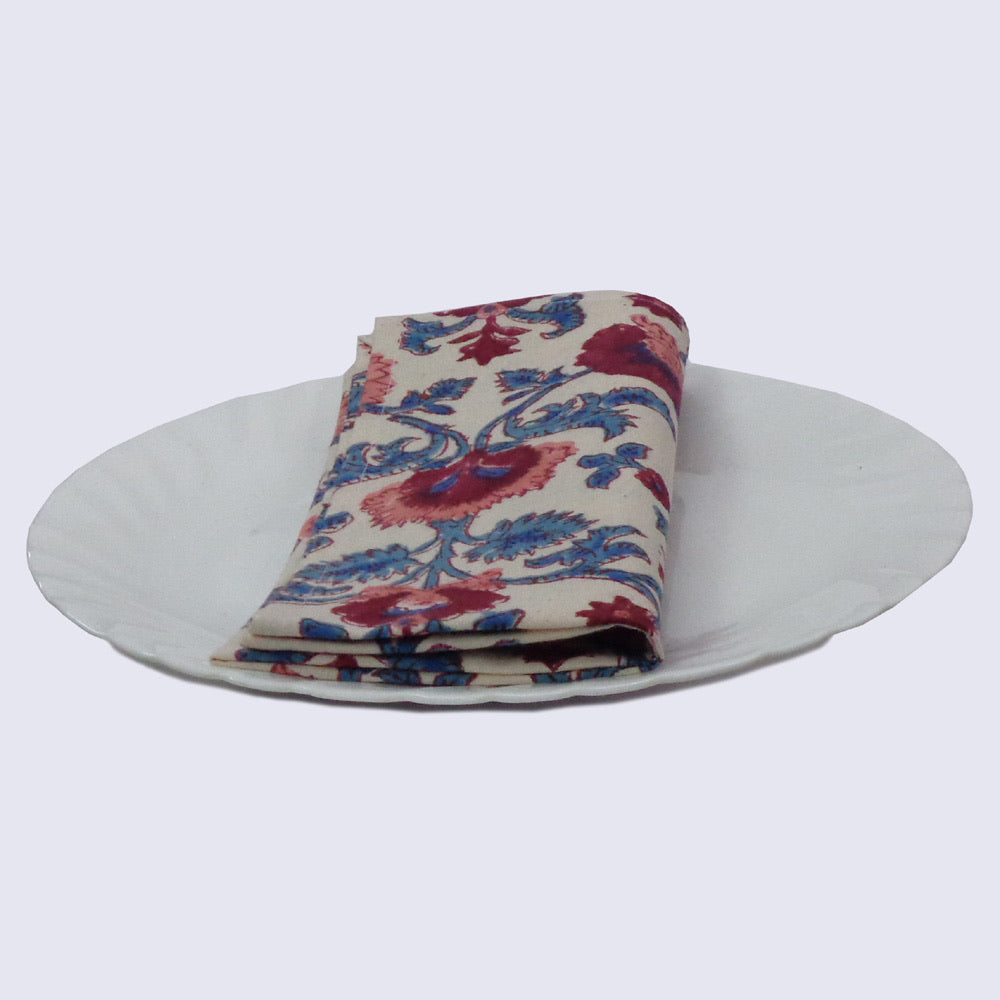 Desert Flower Napkins - set of 4