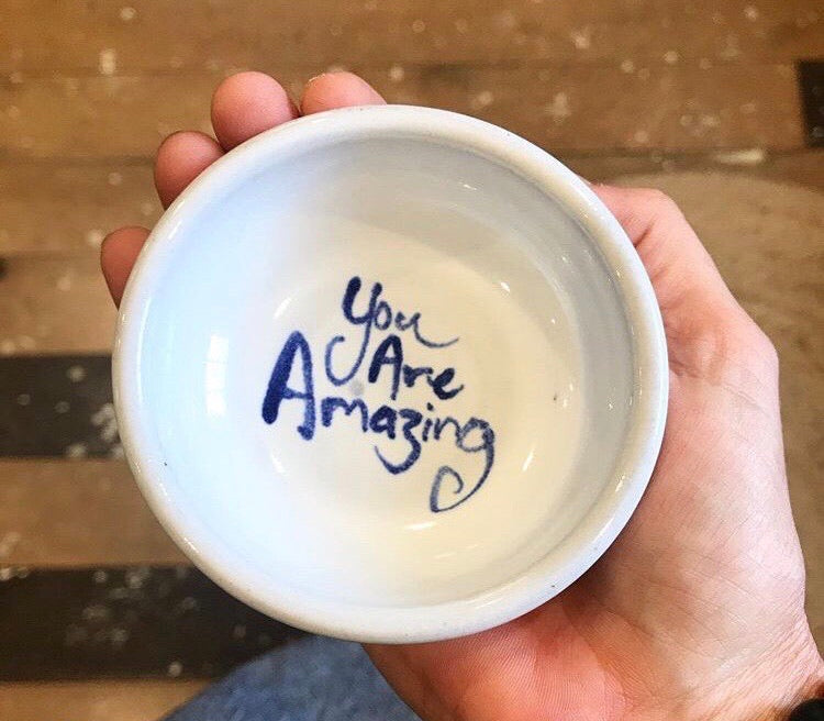 Pottery Dish - 'You Are Amazing'