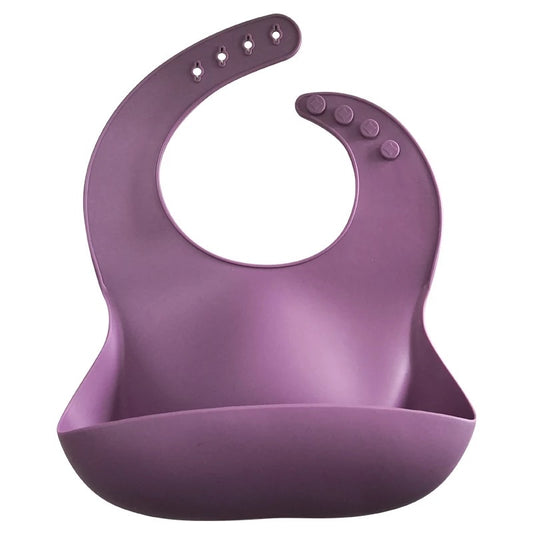 Silicone Bib - Grape