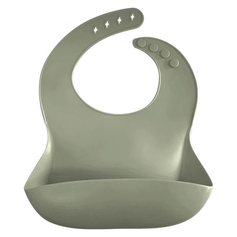 Silicone Bib - Sage